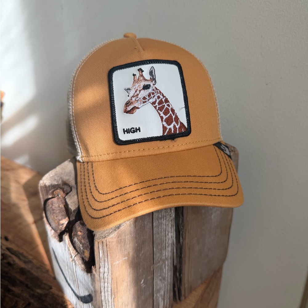 Goorin Bros “High” Tan Giraffe Cap